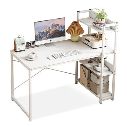 Modern Home Desk-white