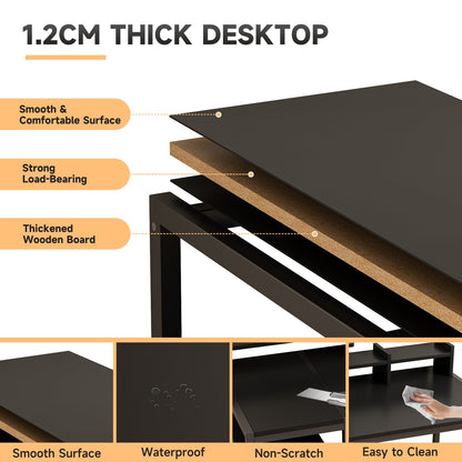 Office Desk-black