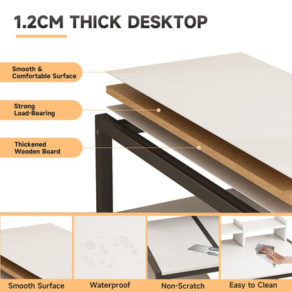 Office Desk-white