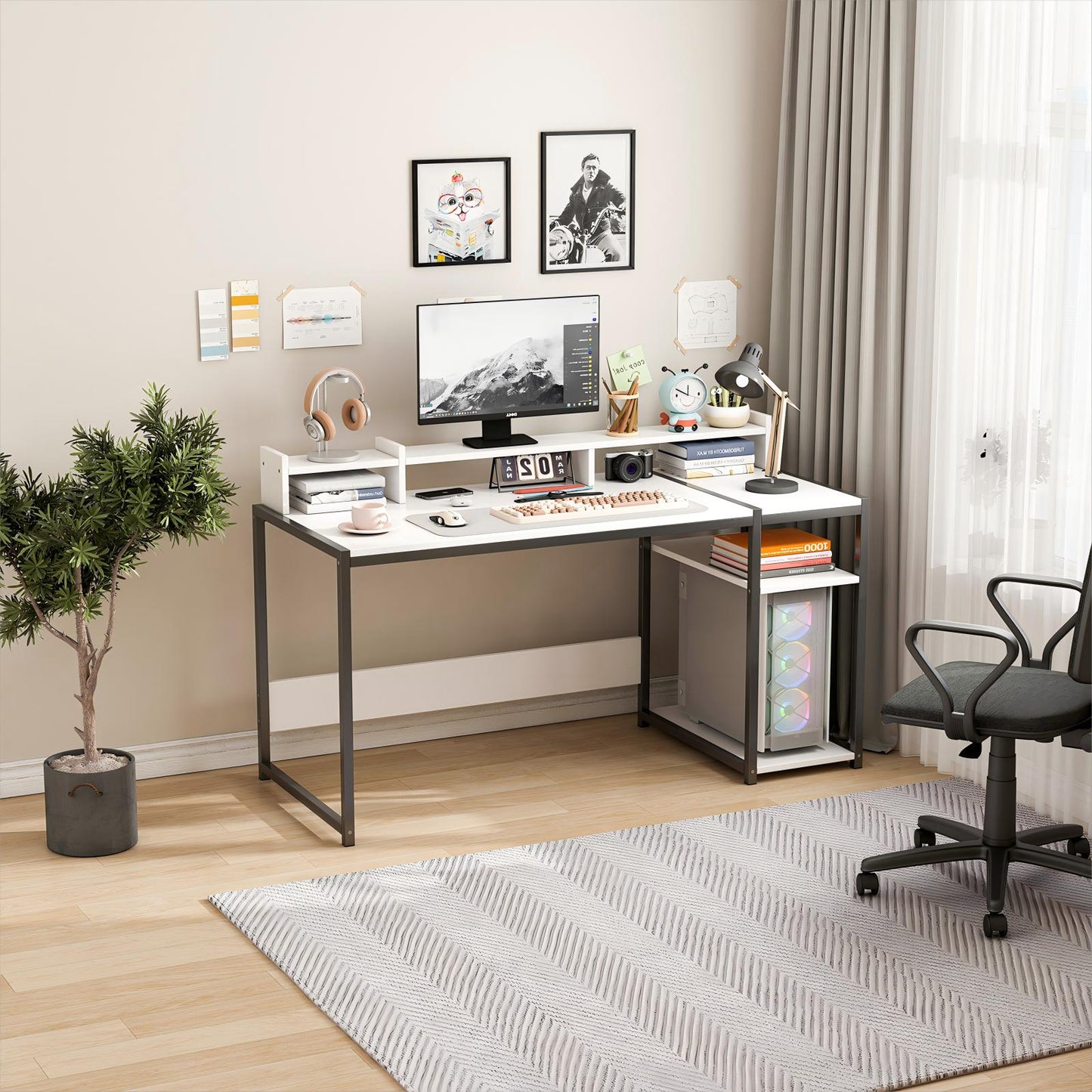 Office Desk-white