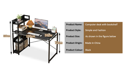 Modern Home Desk-black